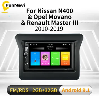 2 Din Android Stereo Nissan N400 Opel Movano Renault Master III 3 2010-2019 7