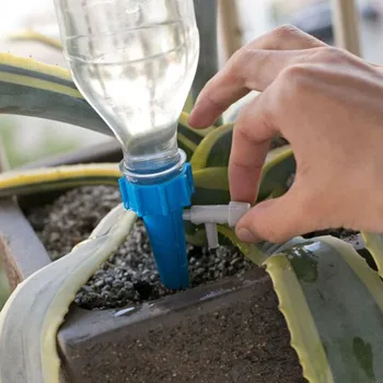50 Gab. Pilienu apūdeņošanas sistēma, Augu Trauki DIY Automātiskās pilienveida ūdens tapas konusu, laistīšanas iekārtas automātiskās laistīšanas houseplant