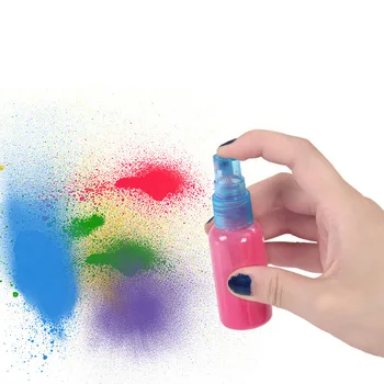 6pcs Bērnu akvarelis, akrils krāsa izšķīdina atšķaidītā īpašu mazu smidzināšanas pudeli, Nospiediet tipa laistīšanas var Krāsošanas instrumenti, AB398