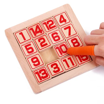 Agrīnās Izglītības Rotaļlieta, Attīsta Bērniem Jigsaw Ciparu Skaits 1-15 Puzzle Spēles Rotaļlietas Spēli Mācīšanās Numuru salīdzināšana Mazulis