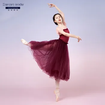 Baleta Deju Svārki Sieviete Marli Svārki Tutu Svārki Pieaugušo Deju Studiju Praksi Kleita Pasaku Baleta Kostīms Svārki
