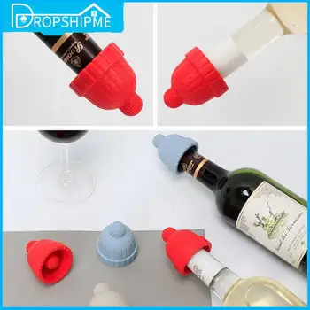 Dropshipme Šampanieti Aizbāzni Klp Vīna Pudele Plug silikagela necaurlaidīgās krāsas pārklājums Saglabā Svaigumu Sveces, Virtuves Bāra Piederumi