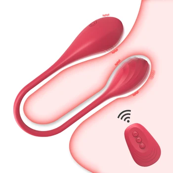 Dubultā Galvu Dildo Vibrators Sievietēm, Pāriem, Maksts G-Spot Klitora Stimulāciju, Anālo Plug Sieviešu Olu Vibratori Pieaugušo Seksa Rotaļlietas
