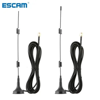 ESCAM 3M 9.8 ft 7dBi WIFI Antenas Pagarinājuma Kabelis Ar Magnētisko Bāzi Samazināt attālumu starp fotokameru Un VRR Pastiprinātu Signālu