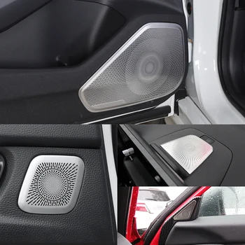 Honda Civic 11 Gen 2022 2023 Auto Paneļa Gaisa Ventilācijas Segtu Automašīnu Durvju Skaļrunis Ragu Audio Dekoru Rāmja Uzlīme Piederumi