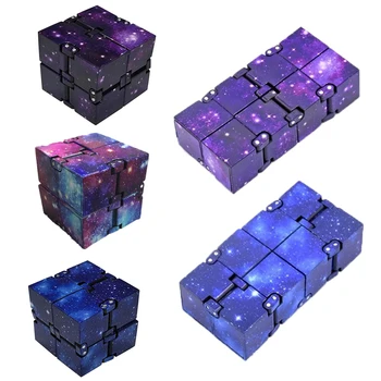 infinity cube antistresa cube fidget rotaļlietas cube stress atvieglojums, kuba rotaļlieta bērniem, bērniem, sievietēm, vīriešiem, maņu rotaļlietas autisms, adhd
