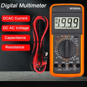 Jaunais AC/DC Sprieguma, Strāvas Multimetrs 750/1000 V, Voltmetrs Pretestība Kapacitāte Multimetro Digitālo Profesional HFE Diode Testeris