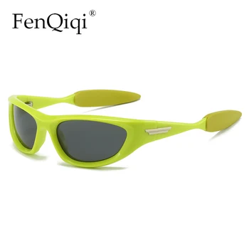 Jaunas Polarizētās Sporta Brilles, Vīriešu Kvalitāte, Modes Krāsains Cat Eye Izjādes Saulesbrilles Velo Brilles Kalnu Velosipēds Aizsargbrilles