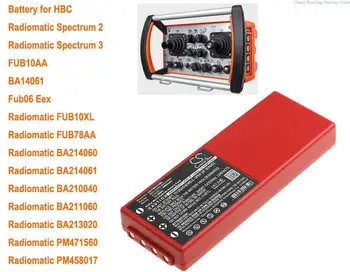 Kamerons Ķīnas 2000mAh Bateriju HBC Radiomatic Spektra 2,Spektra 3,BA14061,FUB10AA,FUB10XL,FUB78AA,PM471560,BA210040,BA211060