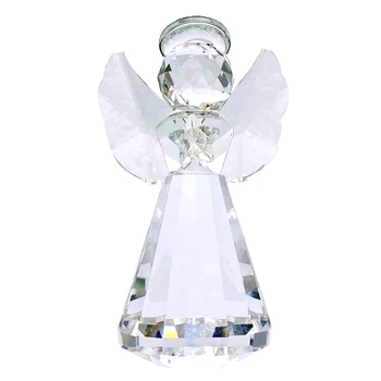 Kristālam, Eņģeļu Figūriņas Stikla Eņģelis Prese Rotājumu Statuja Kolekcionējamus Mājas Dekori Ziemassvētku Dāvanas Dzimšanas Dienā