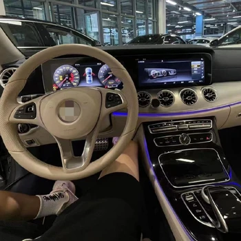 Par Mercedes Benz E-Klase W213 2016. - 2021. Gadam Auto GPS LCD Ekrāns atjauninātu 12.3 Collu Navigācijas Spēlētājs