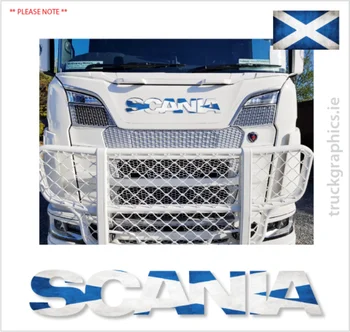 Scania R/S sērija new gen priekšējo Režģi, Ideāls fit Decal,Uzlīmes Grafiskais (63)