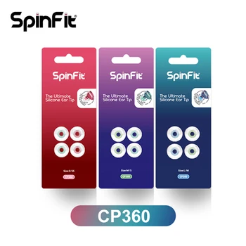 SpinFit CP360 Silikona Eartips par īstu Bezvadu Bluetooth Austiņas CP-360 1Card ar 2gab(Mazs/ļoti Mazi) par DUNU Austiņas