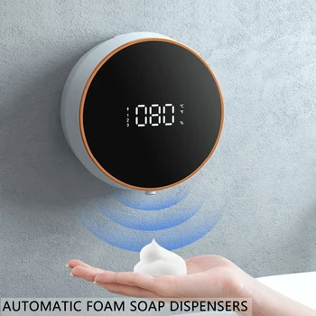 Touchless Automātisko Putu Ziepju Dozators Uzlādējams Infrasarkano Kustības Sensoru, Roku Sanitizer Sensors Šķidruma Tvertni