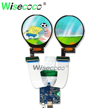 Wisecoco 3.4 Collu Apkārtraksts Displejs 800x800 LCD Kārtā Ekrāns Dual Panelis MIPI 60Hz Vadītāja Valdes