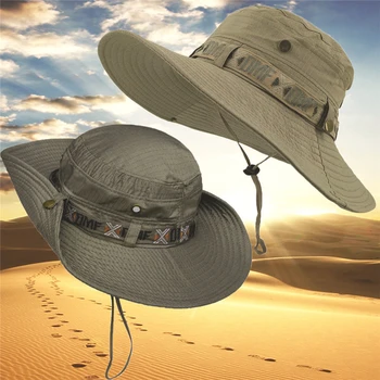 Ūdensizturīgs Kausa Cepure Vasaras Vīrieši Sievietes Boonie Cepuri Āra UV Aizsardzība Platām Malām, Medību Pārgājieni Zvejas Saules Cepure